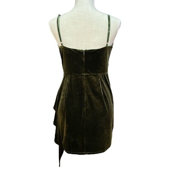 MAJORELLE Asbury Mini Dress in Green Size M - Picture 9 of 10